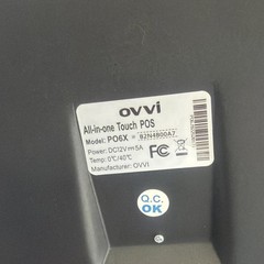All-in-One Restaurant POS System Touchscreen with Integrated Receipt Printer