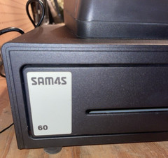 SAM4s ER-265BEJ POS Cash Register Almost Brand New. No Box with Manual with Keys