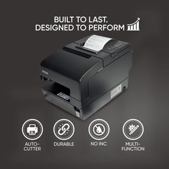 Epson TM-H6000V Multi-function POS Receipt Printer Endorser USB LAN No Adapter