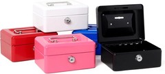 Small Lock Cash Box with Money Tray, Locking Money Box for Kids with Slot on …