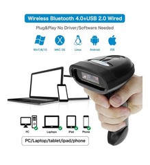 Netum NT-1228BC Bluetooth Wireless Barcode Scanner New Open Box