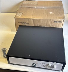 BEELTA BK1616B STAINLESS STEEL FRONT PANEL REMOVABLE 16 INCH CASH DRAWER