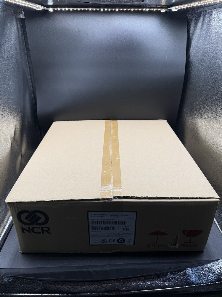 NEW in box NCR 2177-3000-9090 Cash Drawer 16″ NCR 24V HSR, 5B5C Black w/SS Front