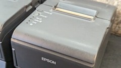 2 x Epson M255A TM-H2000 Receipt Point of Sale Thermal Printer Check Reader