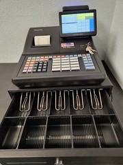 SAM4s SPS-530RT Raised Keyboard Cash Register / Used Refurbished – FREE SHIPPING