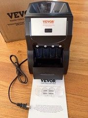 VEVOR USD Coin Sorter Coin Wrapper and Roller 230 Coins/min 4 Coin Tubes