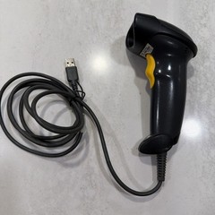 USB Symbol Laser Barcode Scanner, Black/Yellow, used Untested