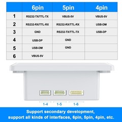 Embedded Barcode Scanner NFC Reader 1D 2D QR Code Scanning Module 3 TTL Inter…