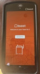 Toast Go 2 Handheld Tablet POS Point of Sale TG200 Bar/Restaurant Works Great!!!