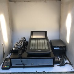 Cashier terminal QS710, PR10310, IPP350-01T1305A and cash drawer Tested