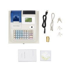 Electronic POS System Cash Register w/48 Keys 8 Digital LED Retail/Restaurant