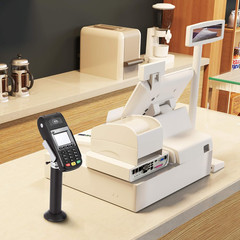 Universal Credit Card POS Terminal Stand for Verifone Ingenico First Data Card R