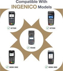 Thermal Paper Rolls for Ingenico Desk 3500, Desk 5000, Move 5000, ICT220
