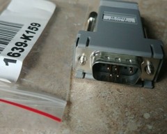 NCR DB9 RJ12 Serial Cable Adapter 1639-K159 CN 10381 For Aloha & Radiant COM SER