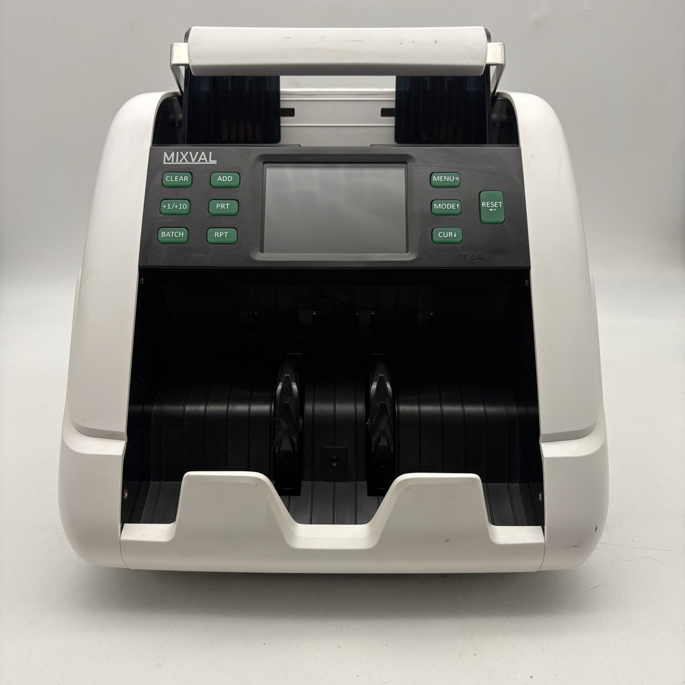 MIXVAL MV1 Mixed Money Counter Tested Working