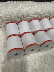 Pack of 10 unopened thermal receipt paper rolls 3 1/8” x 230”