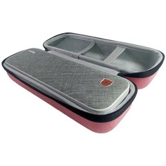 Carrying case with Handle for Portable Printers of IOOIOO Peripage A40, Pink