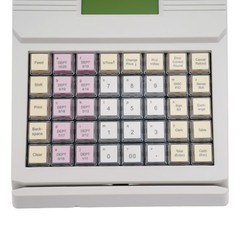 Electronic Cash Register, 40 Keys Raised Keyboard, ECRs Complete POS Cash System