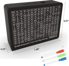 Caja de ahorros de madera Cash Vault, caja de dinero de madera 2024