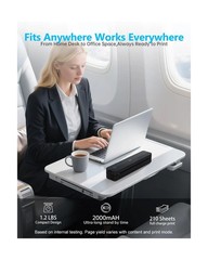 PRT Inkless Portable Printer for Travel, Wireless Thermal Printer Support 8.5…