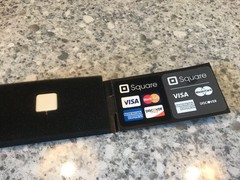 New Old Stock Square Credit Debit Card Reader White for Apple iPhone and Android