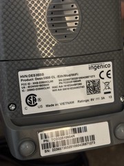 Ingenico Desk 3500 Series Card, Chip Reader Eth/Mod/WiFi DES35BB **PARTS**