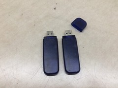Lot of 2 WN6300 Barcode Scanners WoneNice 1D 2.4G Wireless W/ Accessories