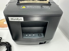 MunByn TPP092UE-BK 80mm Thermal Receipt Printer POS USB LAN Auto Cutter