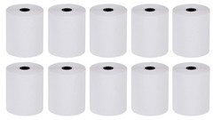 3″ x 150′ 1 Ply Bond White Paper Rolls Kitchen Receipt POS Cash Register Comp…