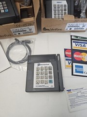 Lot of 3 Verifone Tranz 380 X2 Credit Card Processing Terminal Machine