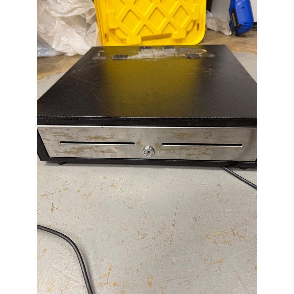 APG Cash Drawer VBS679-BL1616 Black POS Register 24V RJ11 Interface no key