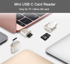 Micro SD Card Reader, USB C to SD Card Reader, Type C TF Memory Card Reader w…