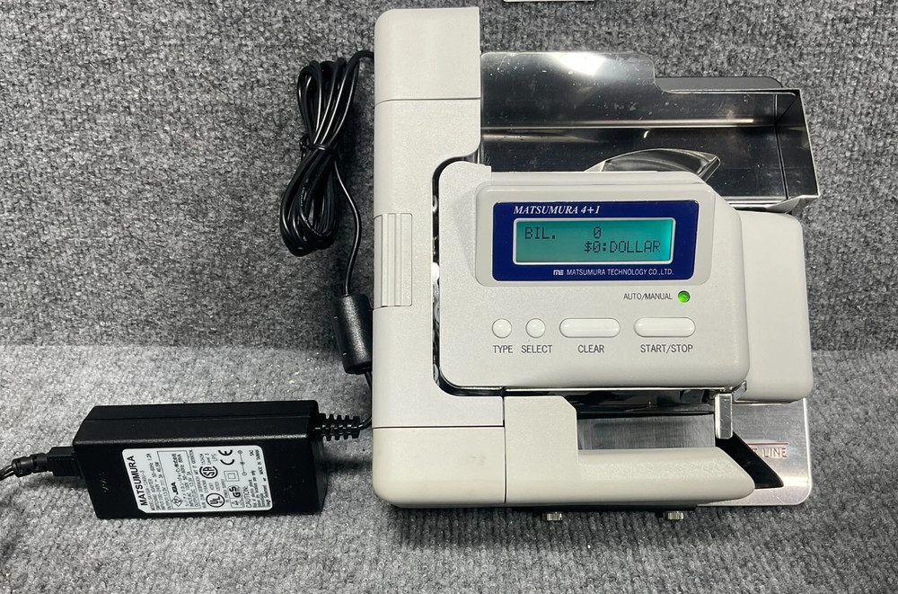 Matsumura 4+1 Counterfeit Bill Detector UV MG IR Money Scanner Test