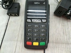 Ingenico iCT250 Credit Card Terminal Reader + iPP220 Pin Pad w/ Cords **READ**
