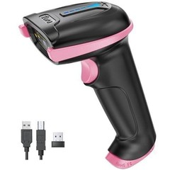 Tera Barcode Scanner Wireless 1D Versatile 2-in-1 2.4Ghz Wireless+USB 2.0 Wired