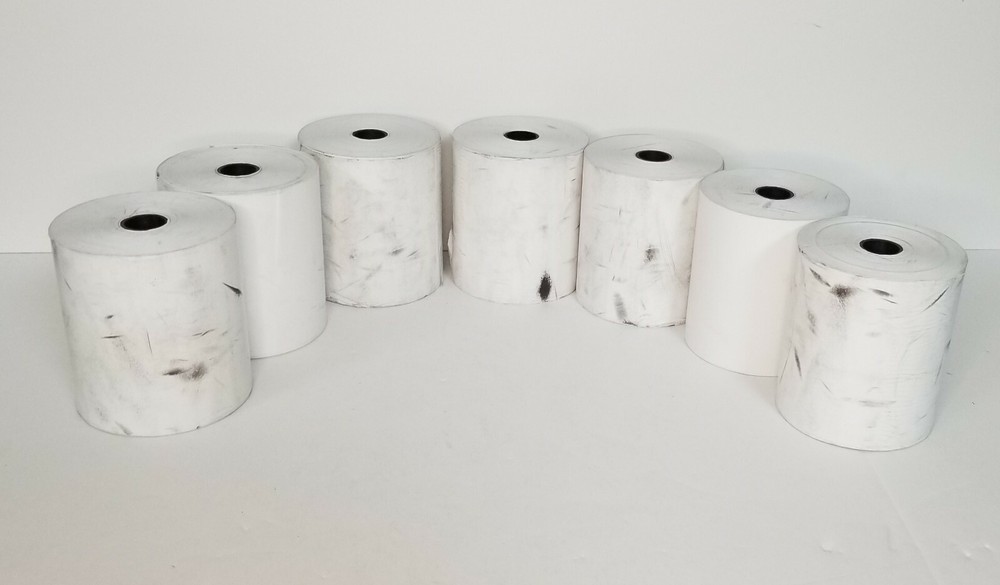 Thermal Receipt Paper Rolls – 7 Count – 3 1/8″