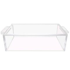 Nadex Coins Ncc1-1126 Clear Acrylic Cash Box With Slipping Cover (ncc11126)