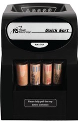 Royal Sovereign QS-2AN 1 Quick Sort Electric Coin Sorter w/Anti-Jam Technology