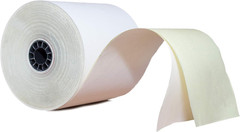 2 Ply Carbonless Rolls 3 X 100 Feet Carbonless White/Canary (50 Rolls – 1 Case)