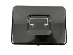 Pen Gear Medium Steel Cash Box Black Key Lock with Tray Secure Money Box