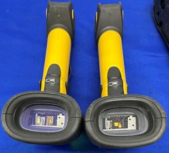 SYMBOL MOTOROLA BARCODE SCANNER LS3578 w/ CHARGING STATION – 1 LOT QTY 2