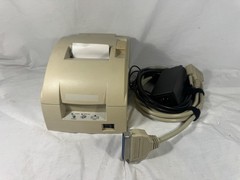 Epson TM-U220D POS Dot Matrix Receipt Printer Grey Parallel – Tested – VGC