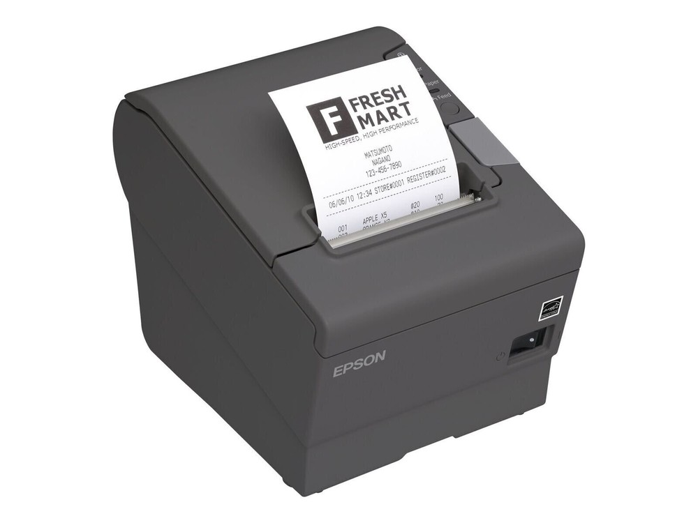 Epson C31CA85656 TM-T88V Thermal Receipt Printer with Power Supply, Energy…