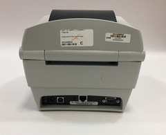 Zebra LP 2844-Z Thermal Printer USB LAN Serial 284Z-10401-0001 w/ AC Adapter