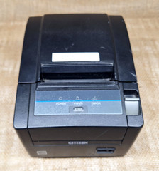 CITIZEN CT-S601 Point of Sale Thermal Printer & Power Cord (Untested)