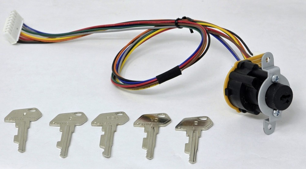 Samsung SAM4S 401JYA-001-05 Lock Control for Cash Register w/ P,C,REG,VD,Z Keys