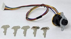 Samsung SAM4S 401JYA-001-05 Lock Control for Cash Register w/ P,C,REG,VD,Z Keys