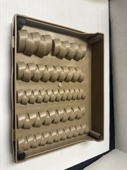 Nadex Coin Counter Handling Tray With Lid 6 Compartment Coin Sorter Teller Cashi
