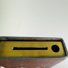 Vintage Birmingham Trust National Bank Metal Bank Lock Safe Deposit Box No key