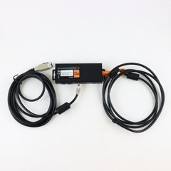 Verifone 445-114-01-A Orange D2 Ethernet Adapter USB-C Dual Gigabit RJ45 Dongle